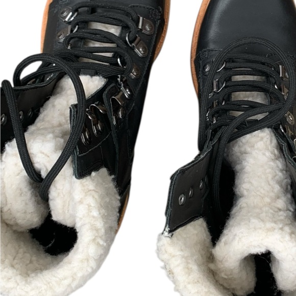 Marc Fisher Black and White Ankle Booties (d10005) - Picture 4 of 7